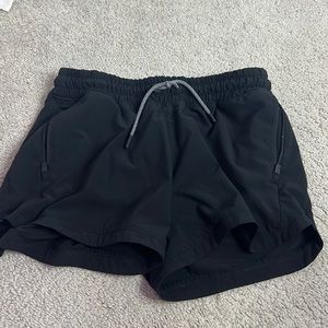Black athleta shorts